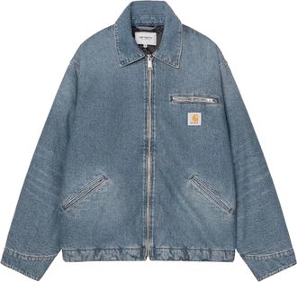Carhartt Work in Progress Denim Jacket with Classic Collar