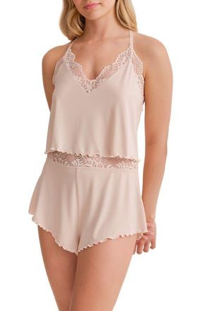 Fleur't Purely Yours Short Pajamas in Champagne at Nordstrom, Size X-Large