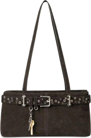 Osoi Schoudertas Brocle - Dames - Schoudertassen - Bruin - ONE Size - Leer - Tassen