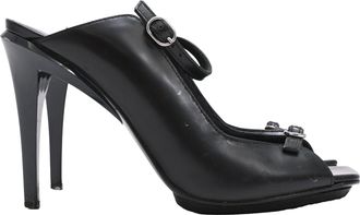 3.1 Phillip Lim Aurora Mules in Black Leather