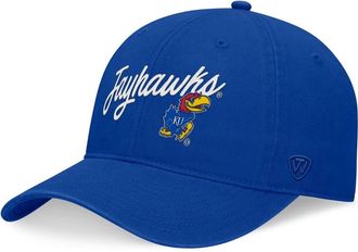Top of the World Mens Top of the World Royal Kansas Jayhawks Heritage CeeCee Adjustable Hat at Nordstrom