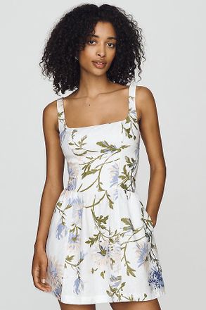 Reformation Janu 100% Linen Mini Dress