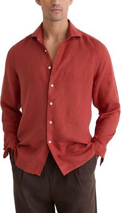 Reiss Ruban Linen Shirt Linen Casual Shirt