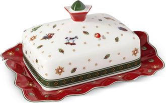 Villeroy & Boch butter dish (16cm x 11.5cm) - unisex - Porcelain - One Size - White