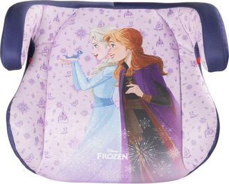 Disney Alzabimbo isofix Disney Frozen per bambini da 125 a 150 cm Elsa Anna seggiolino azzurro sicurezza, alzatina auto, rialzo, seduta per bambini