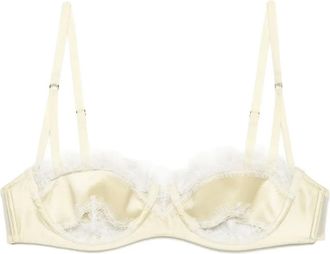 Kiki De Montparnasse Reggiseno con pizzo - Giallo