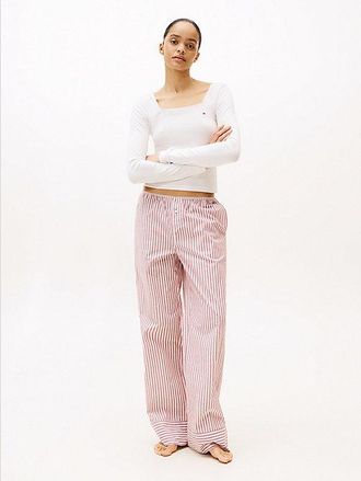 Tommy Hilfiger Pijama Essential de popel&iacute;n calado