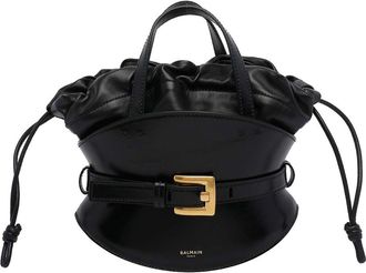 Balmain Black Shuffle Handbag