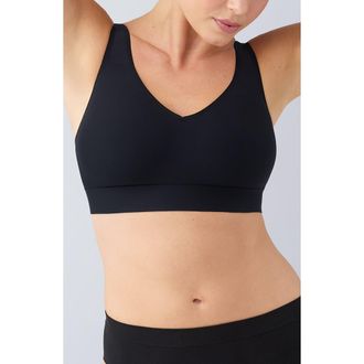 Wacoal Easy Like Sunday Lounge Wire Free Bra in Black at Nordstrom, Size Xx-Large