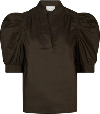 Neo Noir Mujer, Blusas y Camisas, Marrón, Talla: M