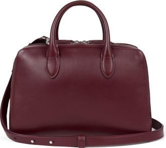 WE-AR4 The Ivy 26 Leather Satchel in Oxblood at Nordstrom