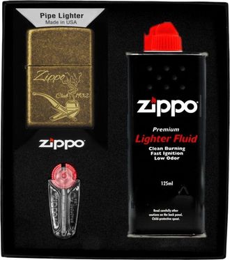 OEM Juego De Encendedores Zippo Dise&ntilde;o De Pipa Zippo Regalo N.&deg; 1