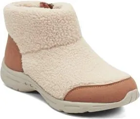 Easy Spirit Brevon 2 Faux Shearling Bootie in Light Natural at Nordstrom Rack, Size 7.5