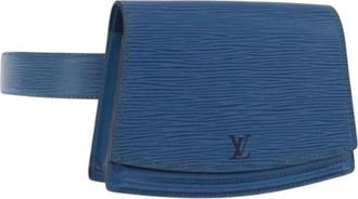 Louis Vuitton Pre-owned Belt Bags, female, Blue, Size: ONE SIZE Pre-owned Tilsitt Pouch