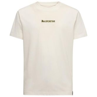 La Sportiva Eighties Logo T-Shirt T-Shirt f&uuml;r Herren | beige/wei&szlig;