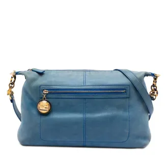 Fendi Pre-owned Fendi Metallic Calfskin Vitello Savana Forever Crossbody Ladies WAL46IXK37N6N1I9