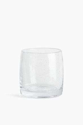 H&M Kleines Windlicht aus Glas - Weiss