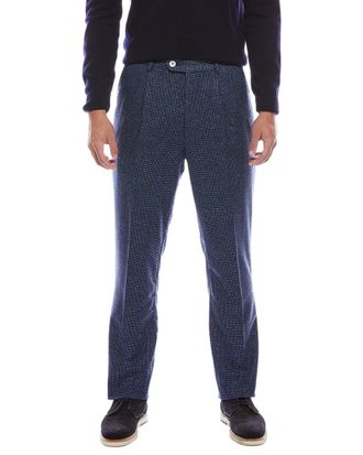 Brunello Cucinelli Pleated Wool & Cashmere-Blend Pant