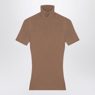 Max Mara Camel Turtleneck
