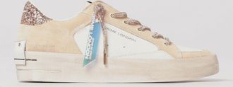 Crime London Sneakers SK8 Deluxe Crime London in camoscio con glitter
