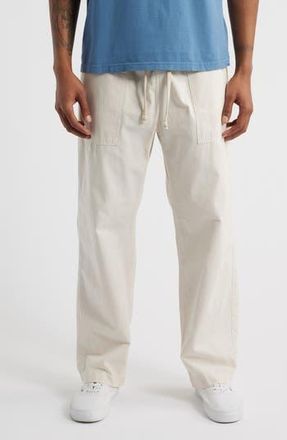 Service Works Organic Cotton Ripstop Drawstring Chef Pants in Bone at Nordstrom Rack, Size Xx-Large