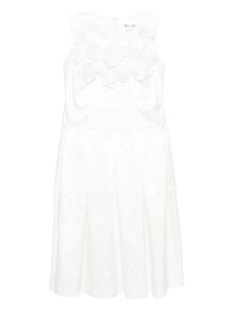 Comme Des Gar&ccedil;ons knotted dress - Neutrals