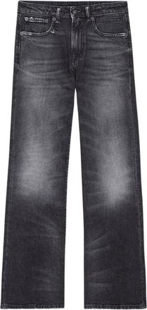 R13 Joan Cropped Flare Jean - Dames - Flared Jeans - Zwart - W27 - Katoen - Jeans