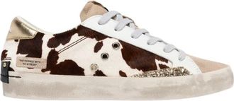 Crime London Sneakers - Dames - Schoenen - Bruin - Maat: 40 EU Leer