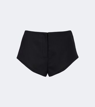 DAVID KOMA Shorts en mezcla de lana