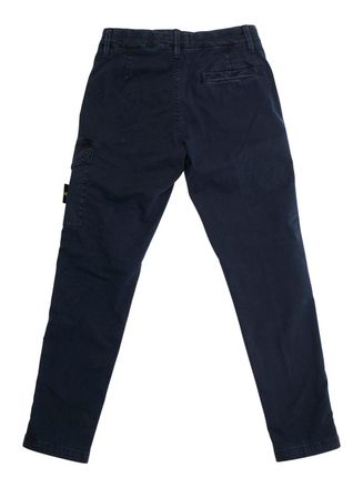 Stone Island Cotton Cargo Cargo Pants - Navy