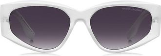 Marc Jacobs MARC803-S02M4DG Cat Eye Sunglasses - White
