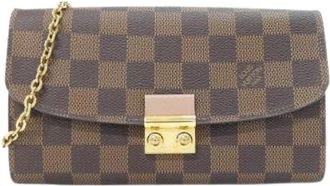 Louis Vuitton Pre-owned Portefeuille Croisette Damier Wallet - - Pre-owned - Donna - Marrone - ONE SIZE
