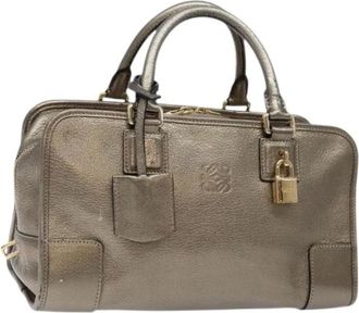 Loewe Pre-owned Handbags, female, Yellow, Size: ONE SIZE Pre-owned Hand Bag