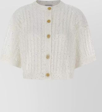 Brunello Cucinelli cable-knit cardigan