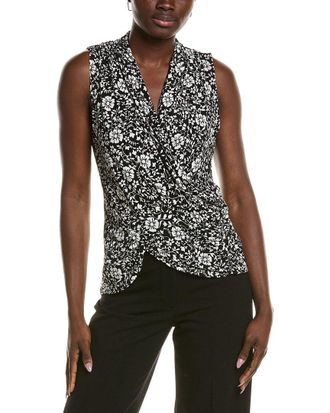 Vince Camuto Front Cross Over Wrap Tank Top