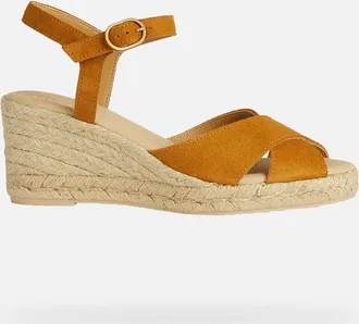 Geox Gelsa Low Woman Dark Yellow, Size: 37