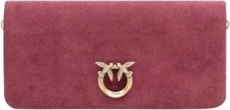 Pinko Clutch Tas - Dames - Clutches - Rood - ONE Size - Leer - Tassen