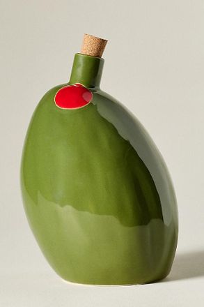 Anthropologie Stoneware Icon Oil Cruet