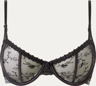 Lounge Reveal Balcony Bra - Black - 34 / DD