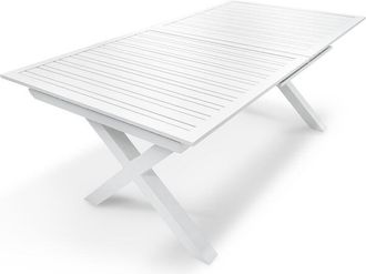 DCB Garden Floride - Mesa de jardín de aluminio Dcb Garden