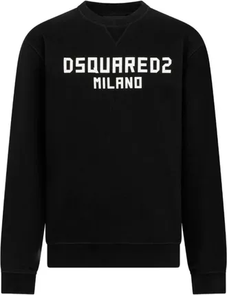 Dsquared2 Uomo, Felpe, Nero, XL, new