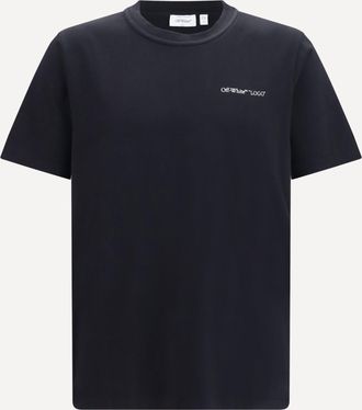 Off-white Logo Quote T-shirt Male XL