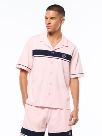 Sergio Tacchini Annata Cabana Shirt in Barely There at Nordstrom, Size Xxx-Large