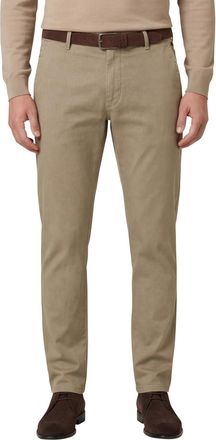 Meyer Pantalon Bonn camel effen katoen