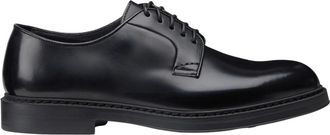 Doucal's Italiaanse leren zakelijke schoenen - Heren - Nette schoenen - Zwart - 45 EU - Leer - Schoenen