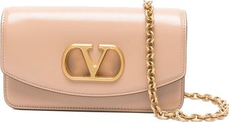Valentino Garavani Vain Small Leather Clutch