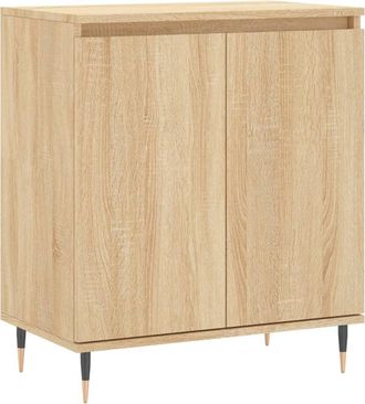 vidaXL Vidaxl - Aparador De Madera Contrachapada Roble Sonoma 60x35x70 Cm