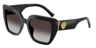 Dolce & Gabbana DG4538 501/8G Womens Sunglasses Black Size 54