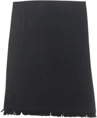 Gucci Pre-owned Scarves, female, Black, Size: ONE SIZE Pre-owned Vintage Stole