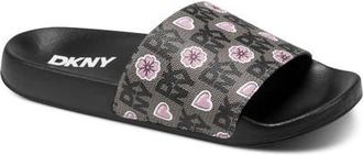 DKNY Zella Slide Sandal in Black at Nordstrom, Size 6